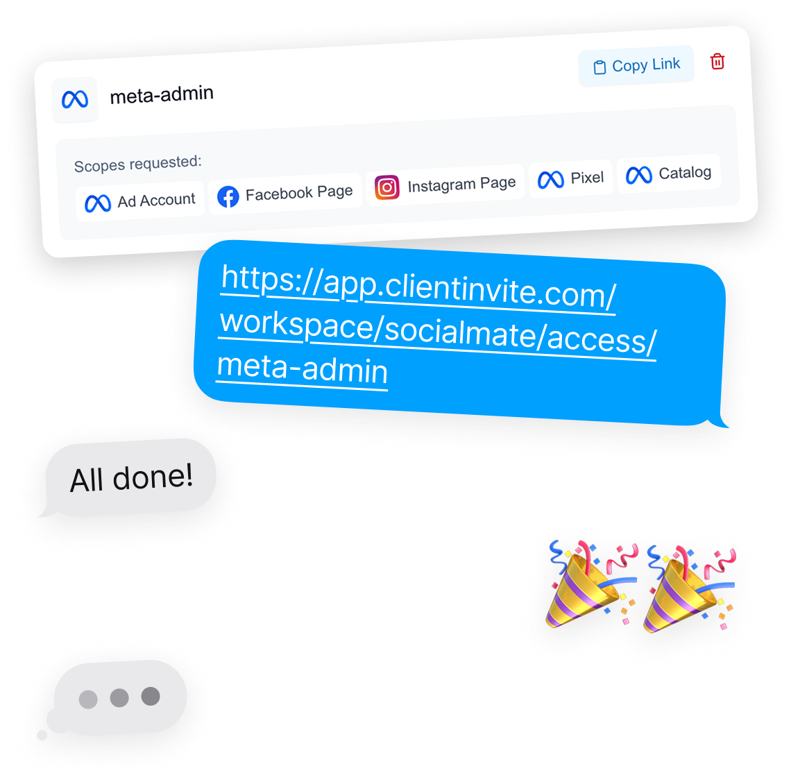 Client onboarding dashboard